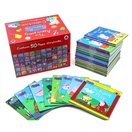 The Amazing Peppa Pig Storybooks Collection - 50 Books Box Set - RED BOX