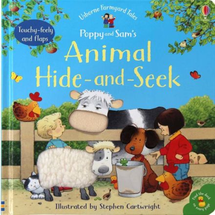 Poppy and Sam's animal hide and seek