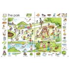 First Thousand Words in English Sticker Book