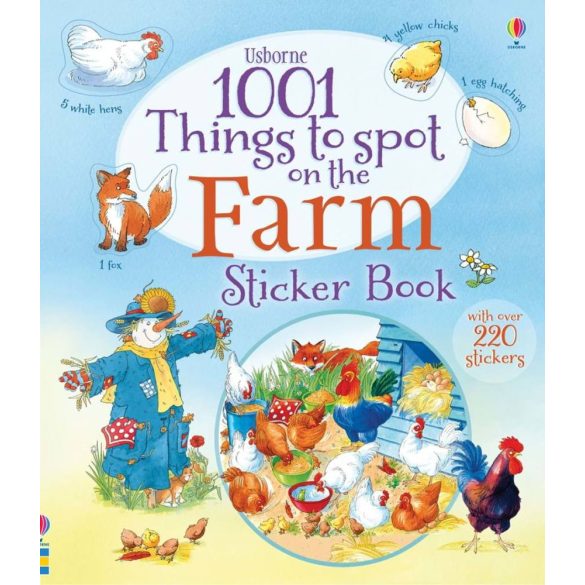 1001 Things to Spot Sticker Book Farm