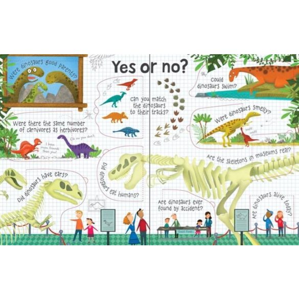 Lift-the-flap Questions and Answers about Dinosaurus