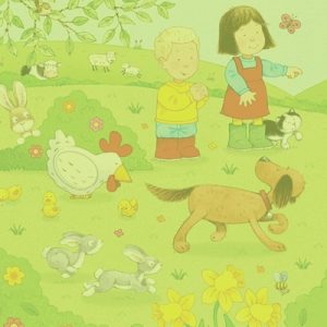 Baby's very first play book farm words