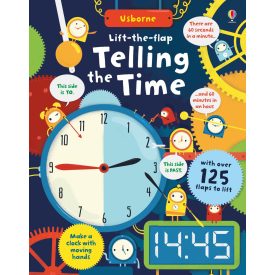 Lift-the-flap  telling the time