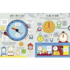 Lift-the-flap  telling the time