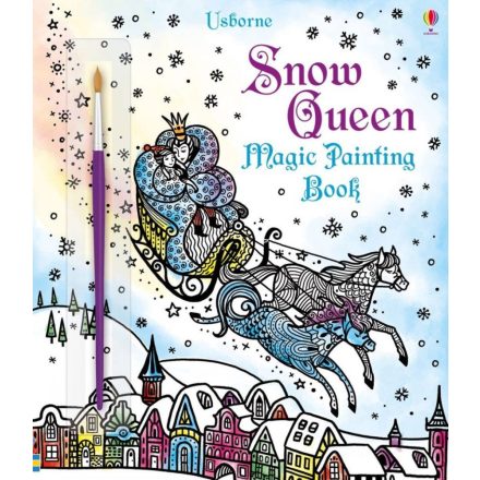 Snow Queen Magic Painting Book