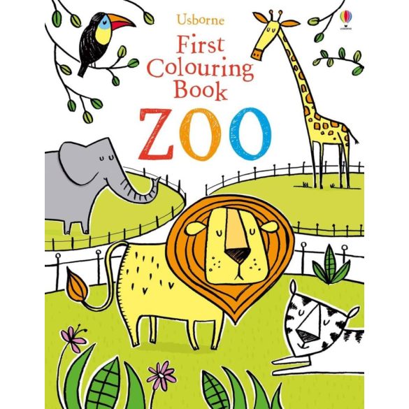 First Colouring Book Zoo