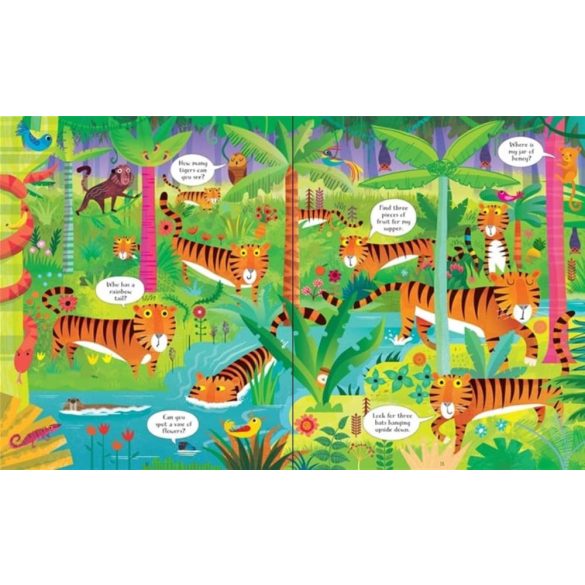 In the Jungle Puzzle Book and Jigsaw