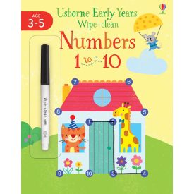 Early Years Wipe-clean - Numbers 1 to 10
