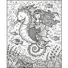 Mermaids Magic Painting Book 