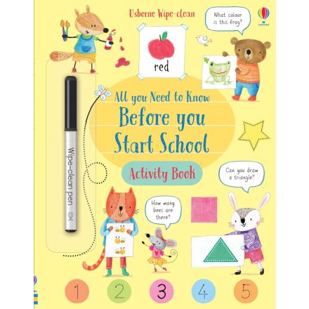 Wipe-Clean All You Need to Know Before You Start School Activity Book