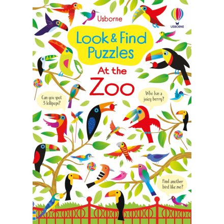 Look and Find Puzzles - At the Zoo