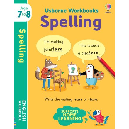 Usborne Workbooks Spelling Age 7 to 8