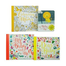   Baby Books - Baby Record Book Set - NEW BABY GIFT SET (0-6 MONTHS)