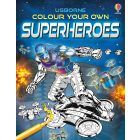 Colour Your Own Superheroes