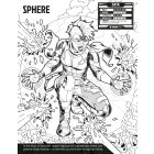 Colour Your Own Superheroes