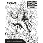 Colour Your Own Superheroes