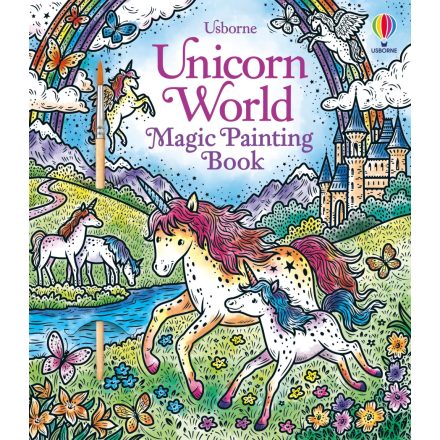 Unicorn World Magic Painting Book