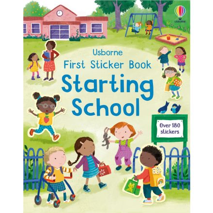 First Sticker Book Starting School