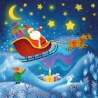 Usborne Book and 3 Jigsaws: Santa