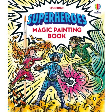 Superheroes Magic Painting Book