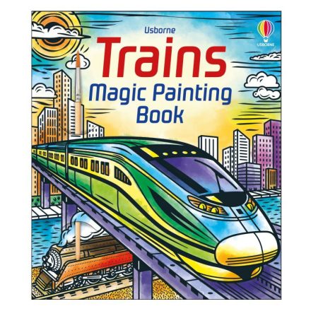 Trains Magic Painting Book 