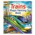Trains Magic Painting Book 